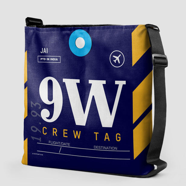 9W - Tote Bag - Airportag