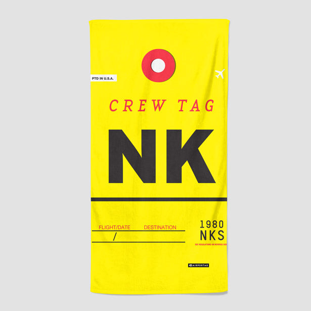 NK - Beach Towel - Airportag