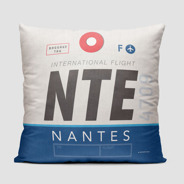 NTE - Throw Pillow - Airportag