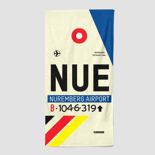 NUE - Beach Towel - Airportag