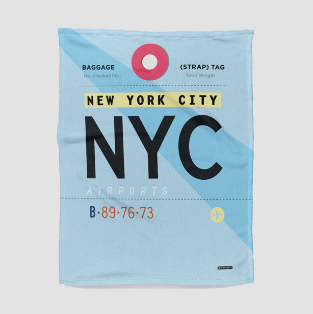 NYC - Blanket - Airportag