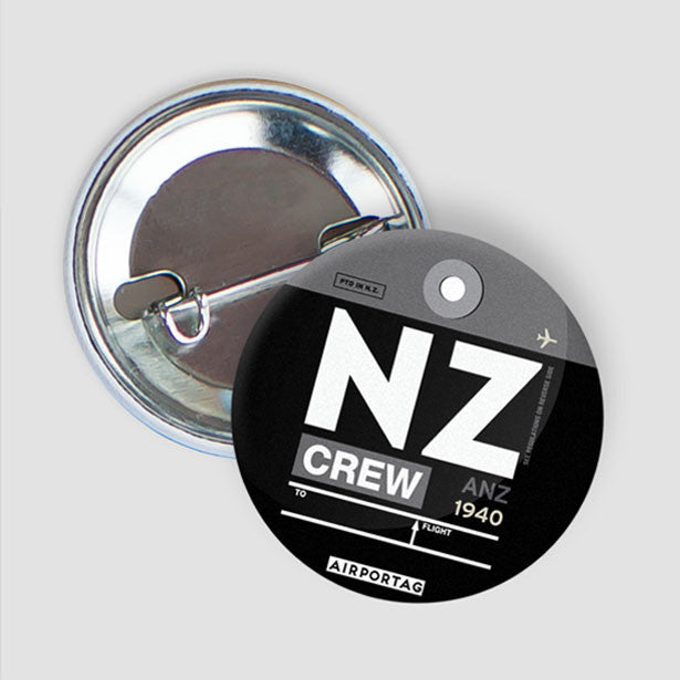 NZ - Button - Airportag