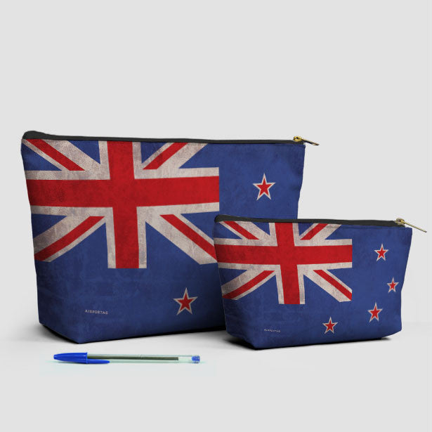 New Zealand Flag - Pouch Bag - Airportag