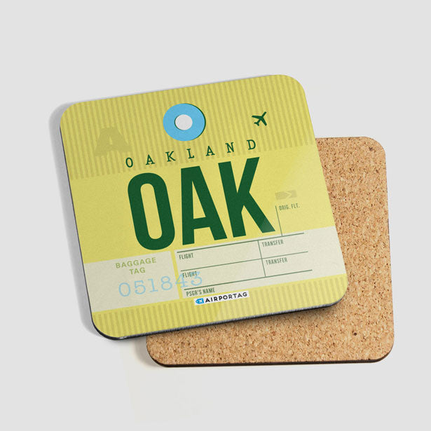 OAK - Coaster - Airportag