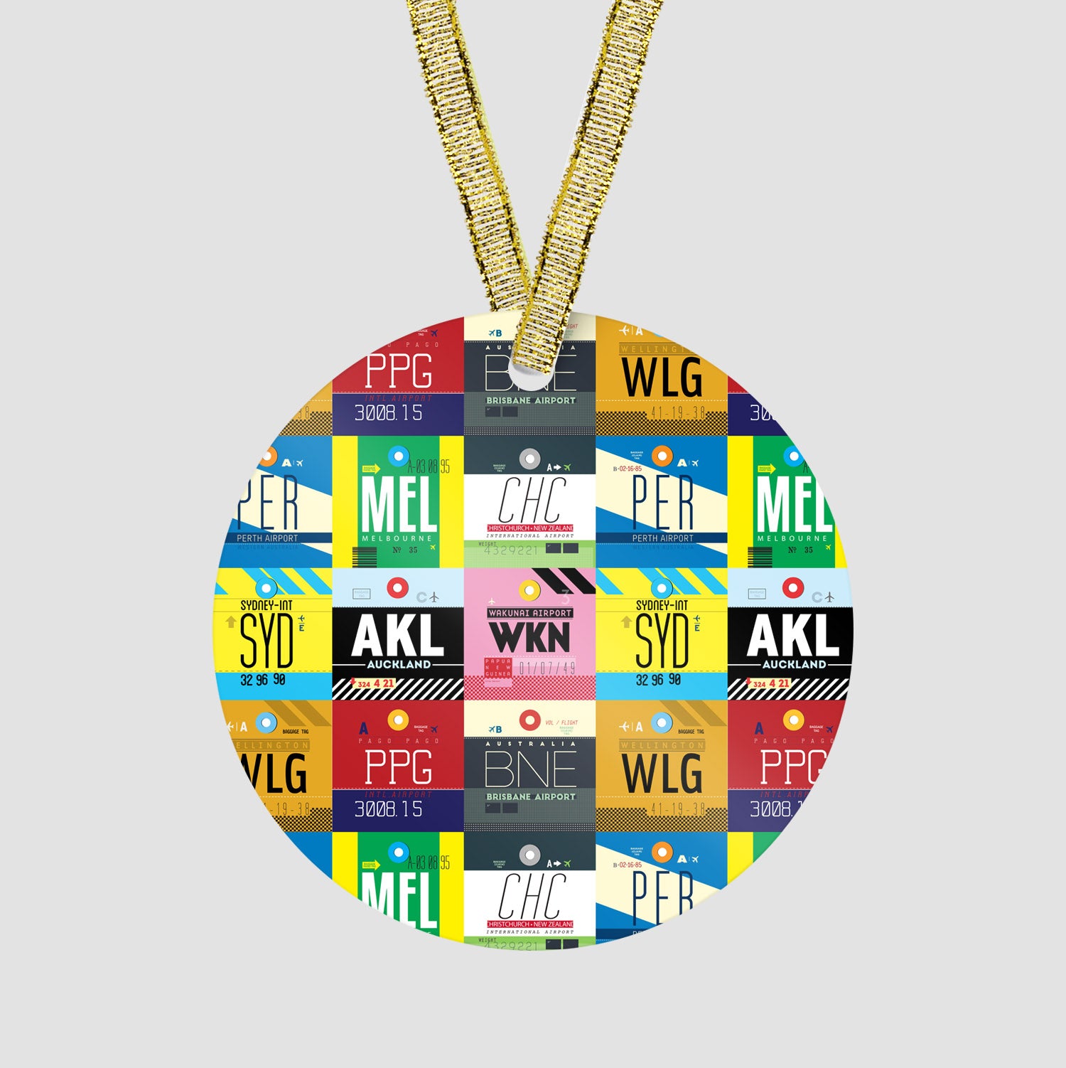 Oceania Airports - Ornament - Airportag