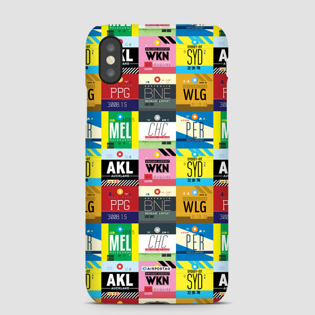 Oceania Airports - Phone Case - Airportag