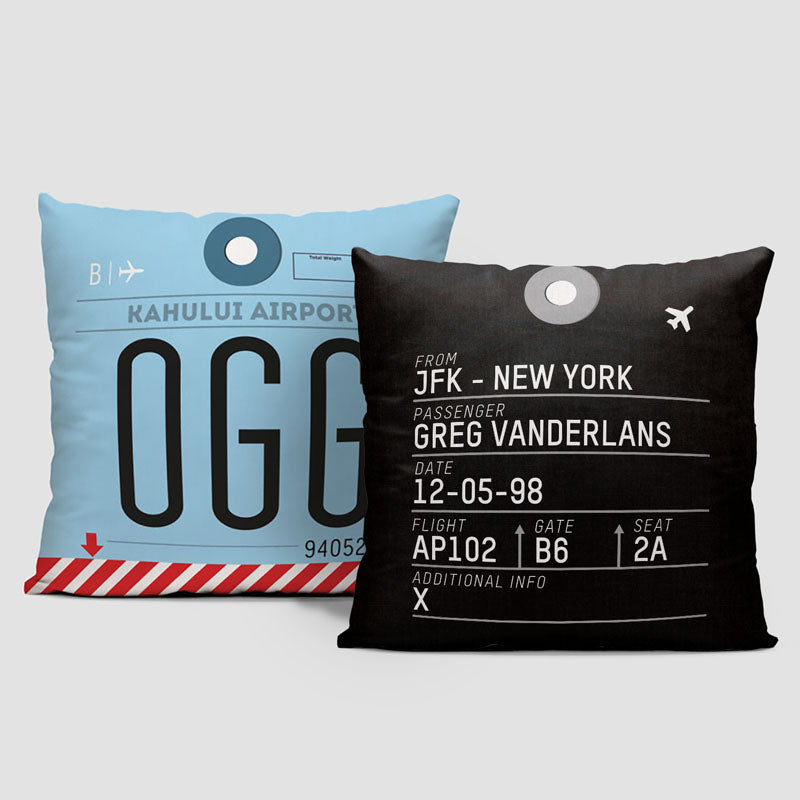 OGG - Throw Pillow