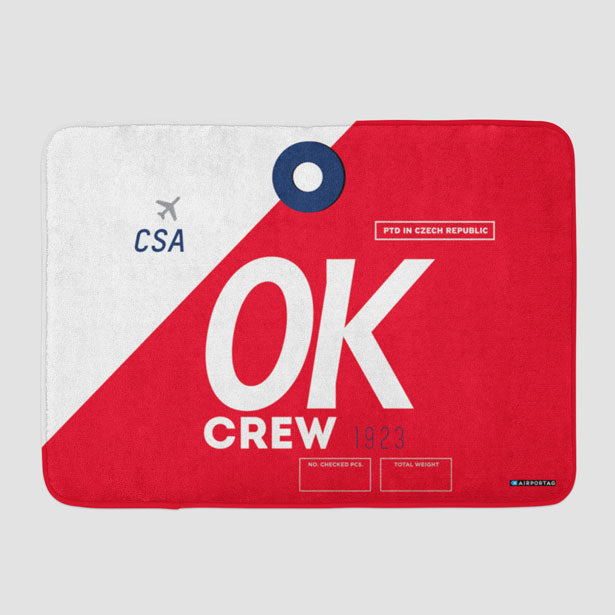 OK - Bath Mat - Airportag