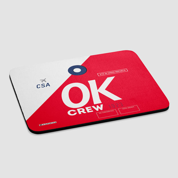 OK - Mousepad - Airportag