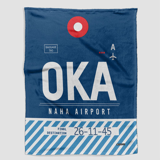 OKA - Blanket - Airportag