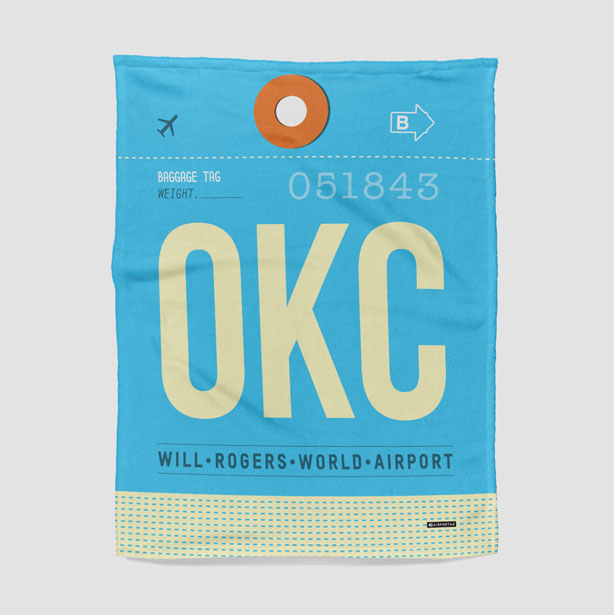 OKC - Blanket - Airportag