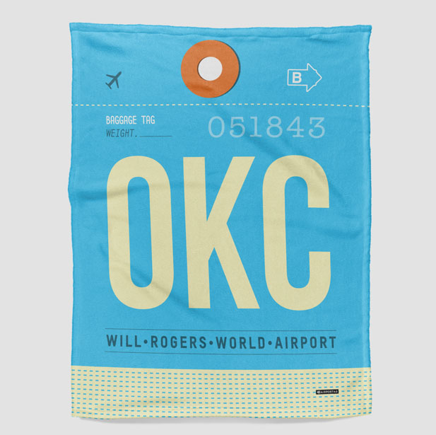 OKC - Blanket - Airportag