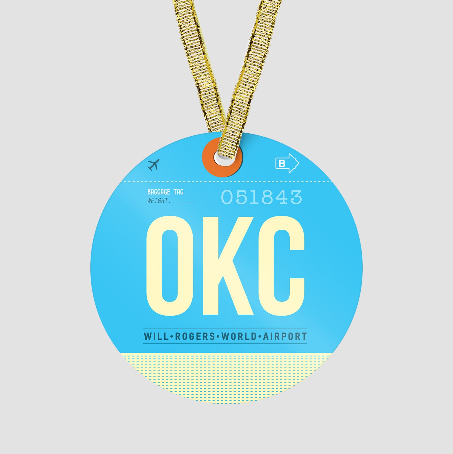 OKC - Ornament - Airportag