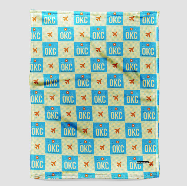 OKC - Blanket - Airportag