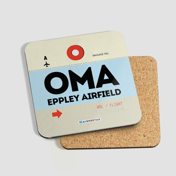 OMA - Coaster - Airportag