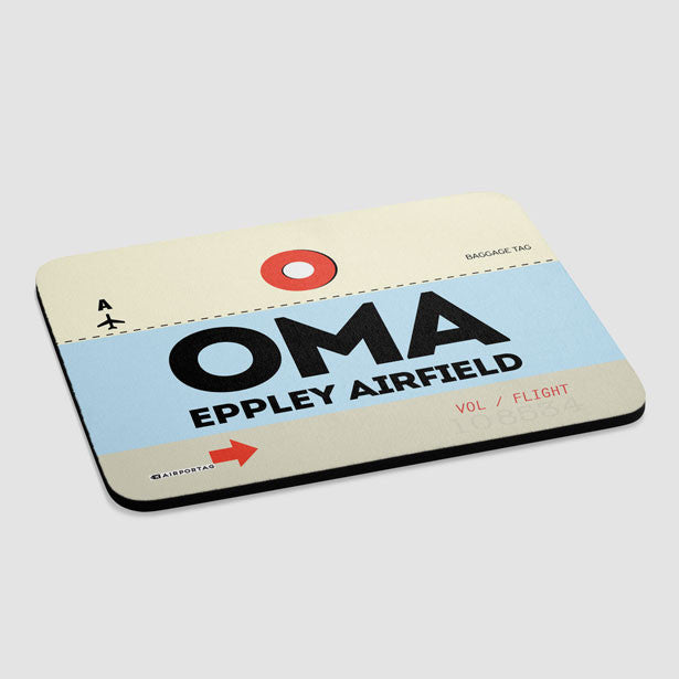 OMA - Mousepad - Airportag