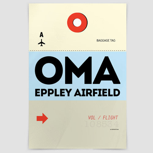 OMA - Poster - Airportag