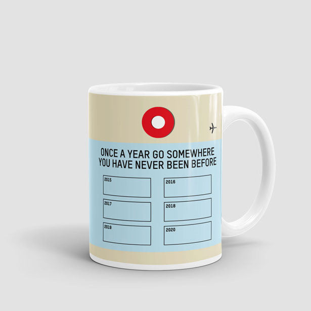 Once a Year - Mug - Airportag