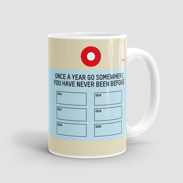 Once a Year - Mug - Airportag