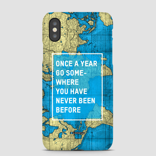 Once A Year - Phone Case - Airportag