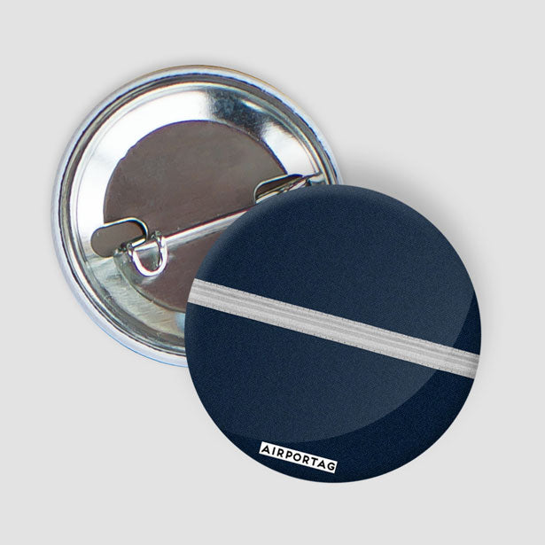 Pilot Stripes - Button - Airportag