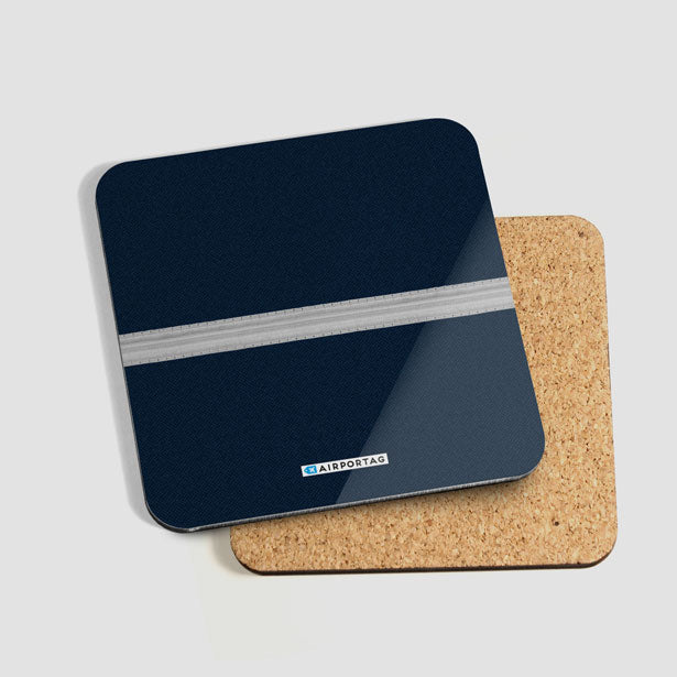 Pilot Stripes - Coaster - Airportag