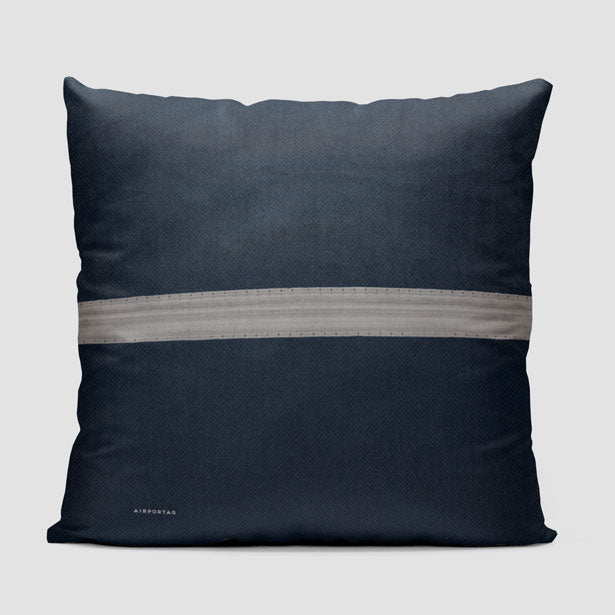 Pilot Stripes - Throw Pillow - Airportag