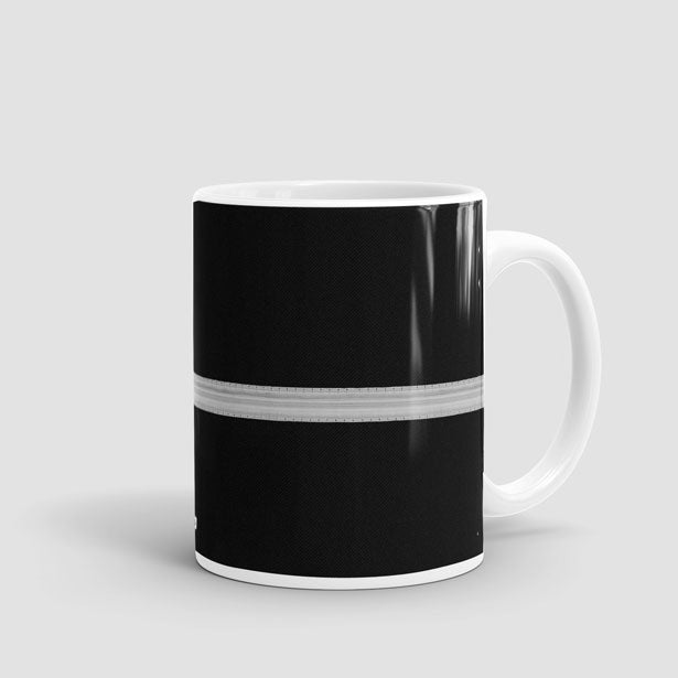 Black Pilot Stripes - Mug - Airportag