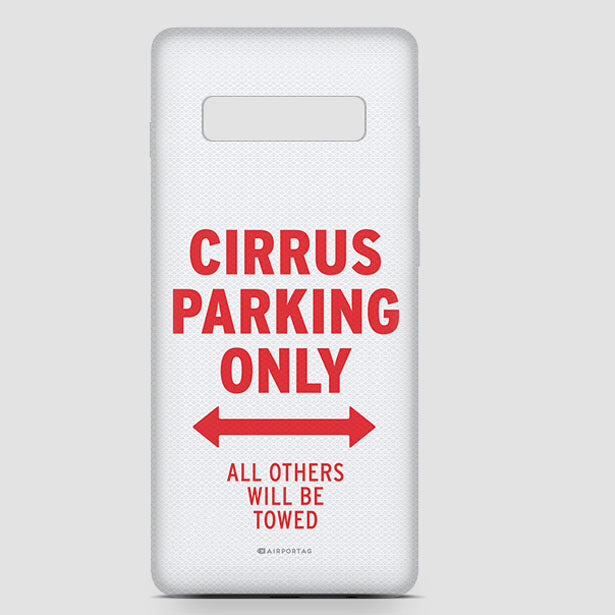 Cirrus Parking Only - Phone Case - Airportag