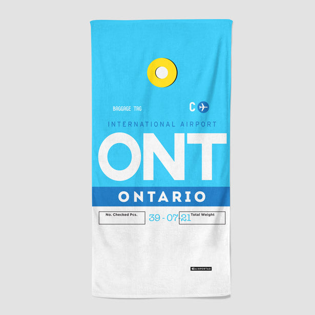 ONT - Beach Towel - Airportag