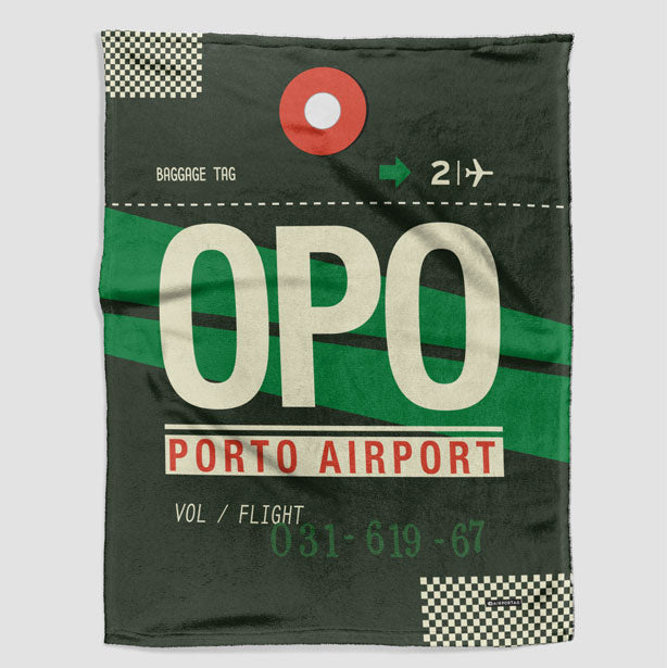 OPO - Blanket - Airportag