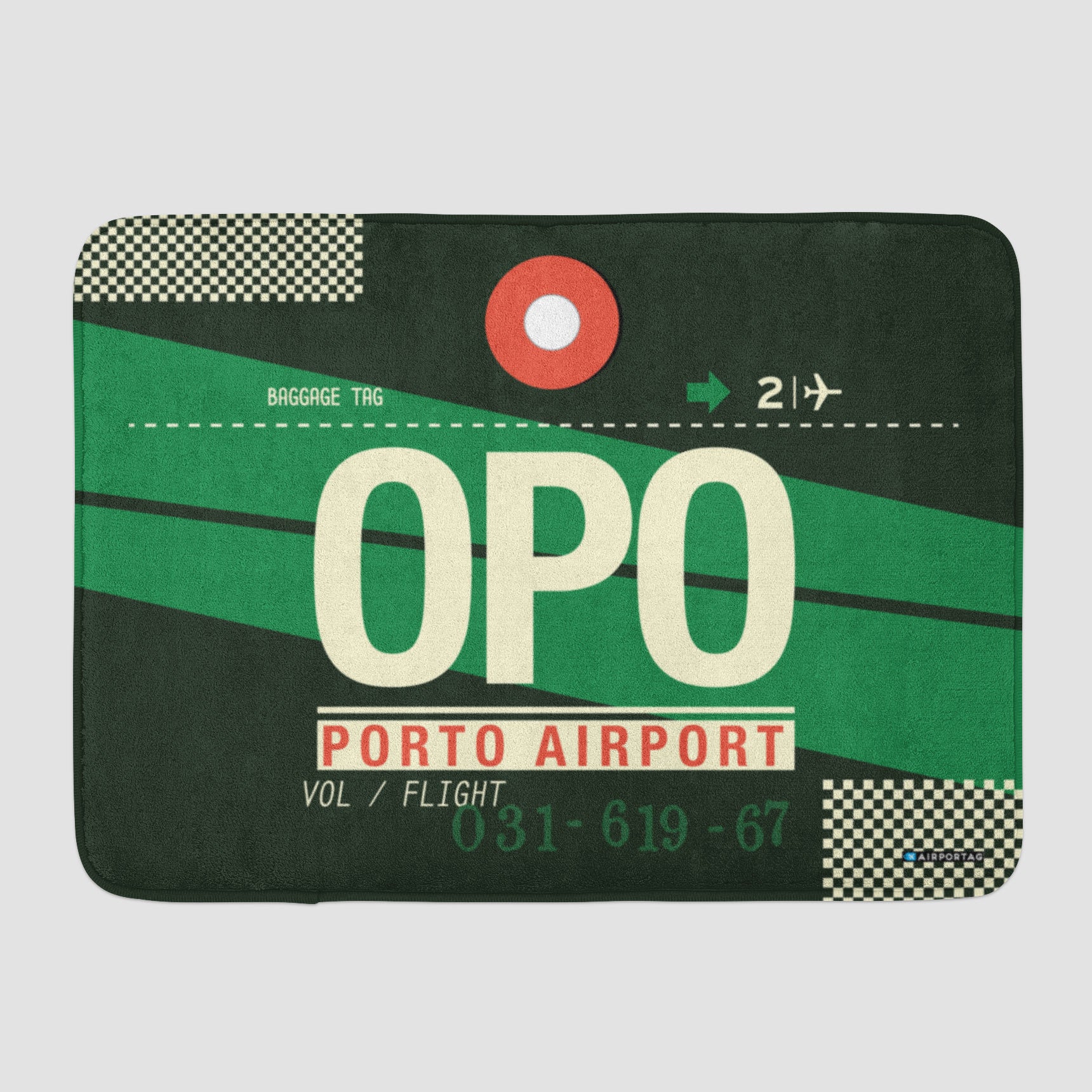 OPO - Bath Mat - Airportag