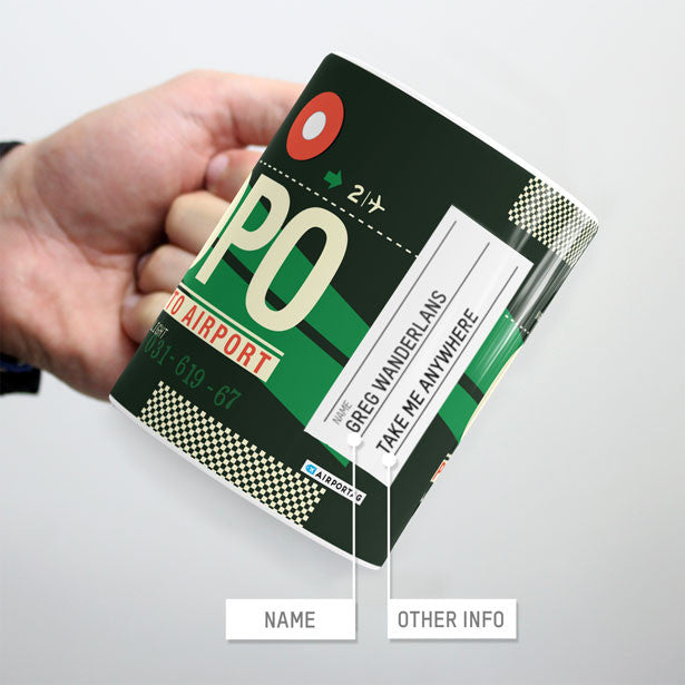 OPO - Mug - Airportag