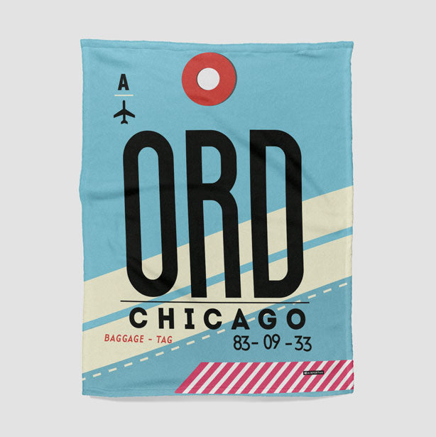ORD - Blanket - Airportag