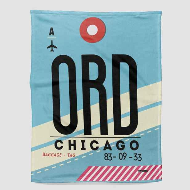ORD - Blanket - Airportag