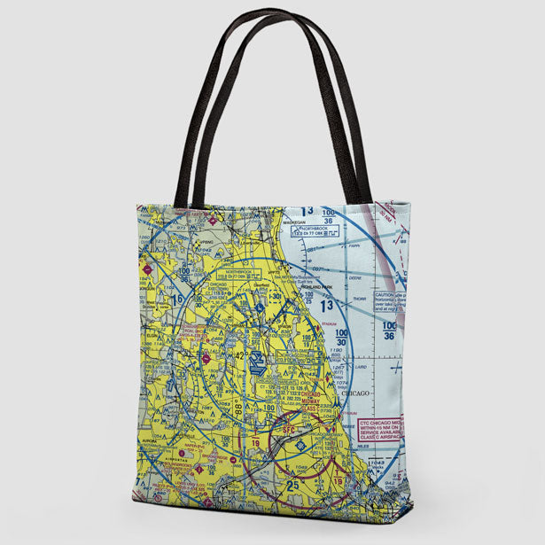 ORD Sectional - Tote Bag - Airportag
