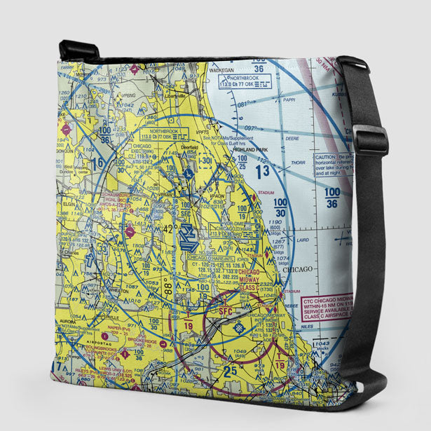 ORD Sectional - Tote Bag - Airportag
