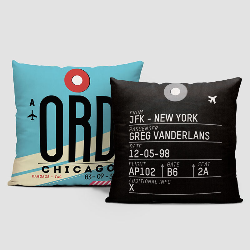 ORD - Throw Pillow