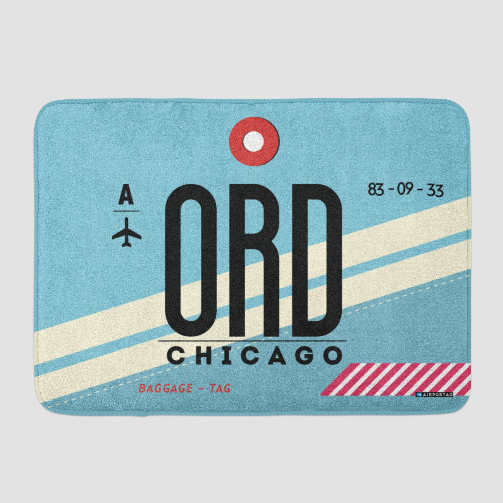 ORD - Bath Mat - Airportag