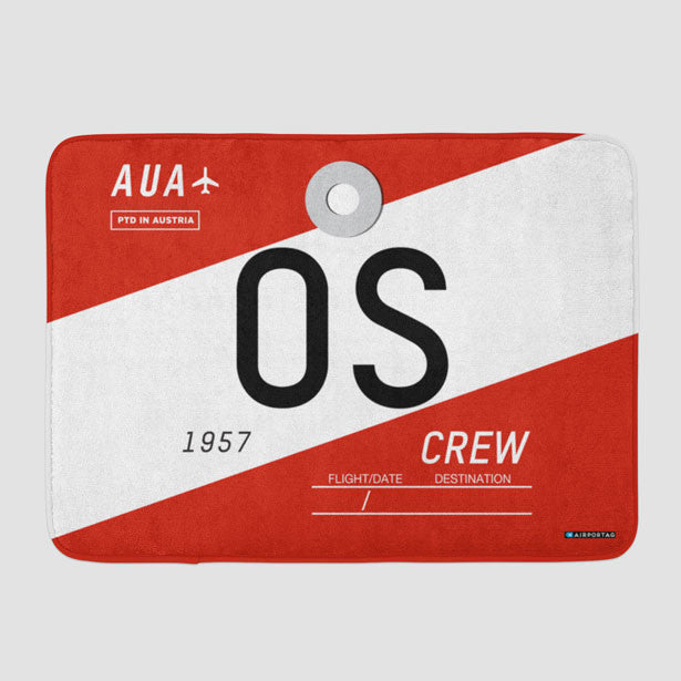 OS - Bath Mat - Airportag