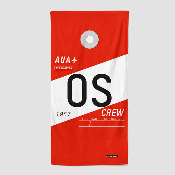 OS - Beach Towel - Airportag