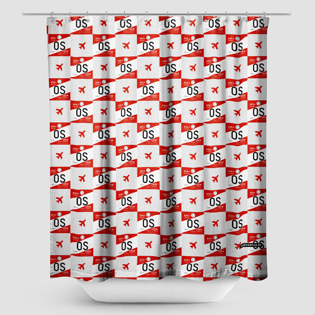 OS - Shower Curtain - Airportag