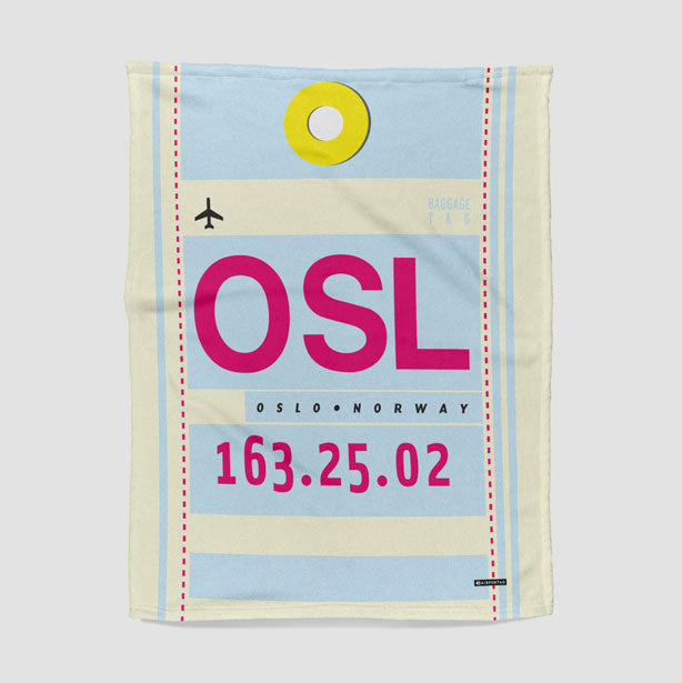 OSL - Blanket - Airportag