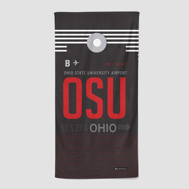 OSU - Beach Towel - Airportag