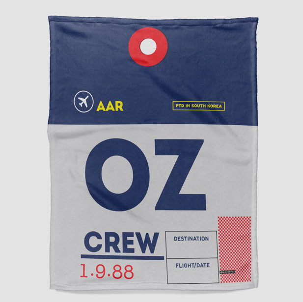 OZ - Blanket - Airportag