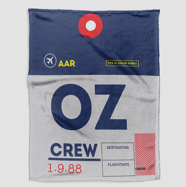 OZ - Blanket - Airportag