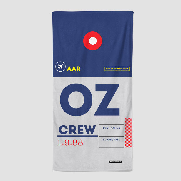 OZ - Beach Towel - Airportag