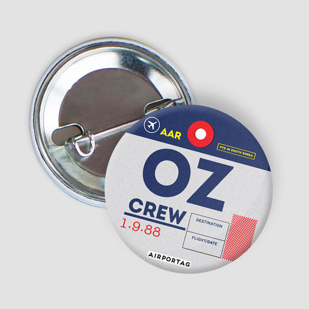 OZ - Button - Airportag