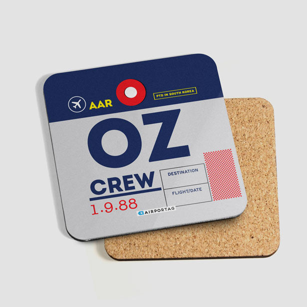 OZ - Coaster - Airportag