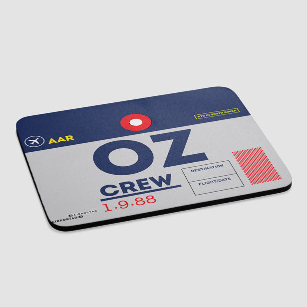 OZ - Mousepad - Airportag